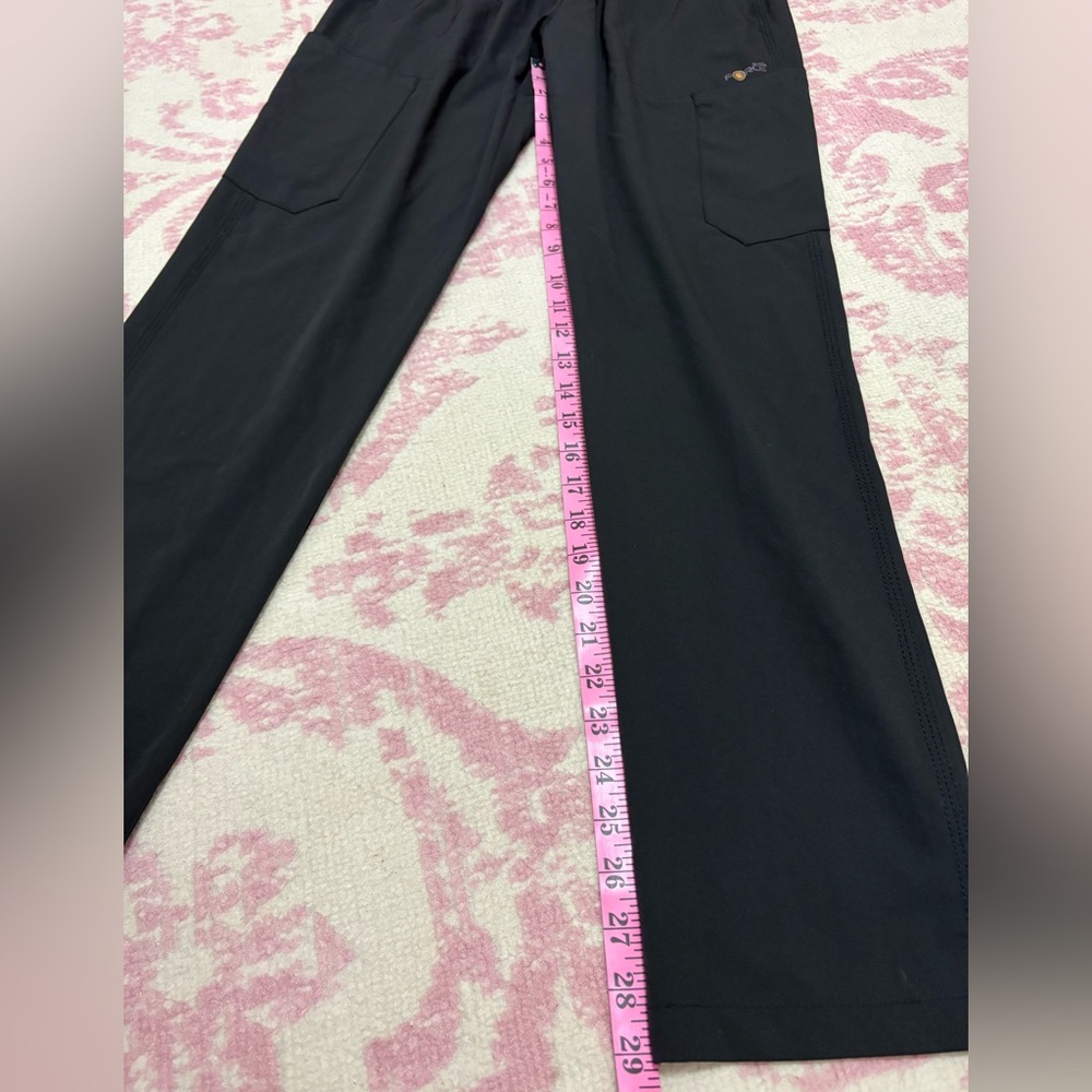 Carhartt Force Black Cargo Scrub Pants Women’s Size S - Picture 4 of 7